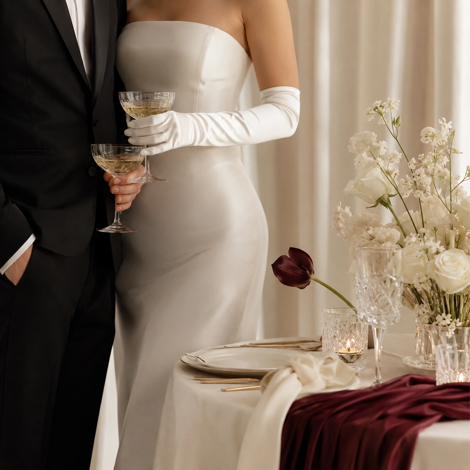 Postavka stola za venčanja i privatne proslave u Tradicija Restaurant & Events